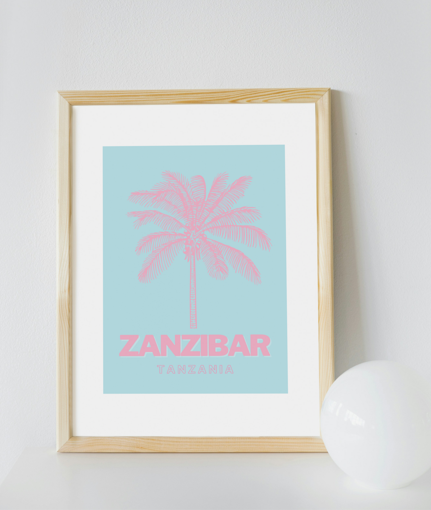 Palm of Zanzibar Print