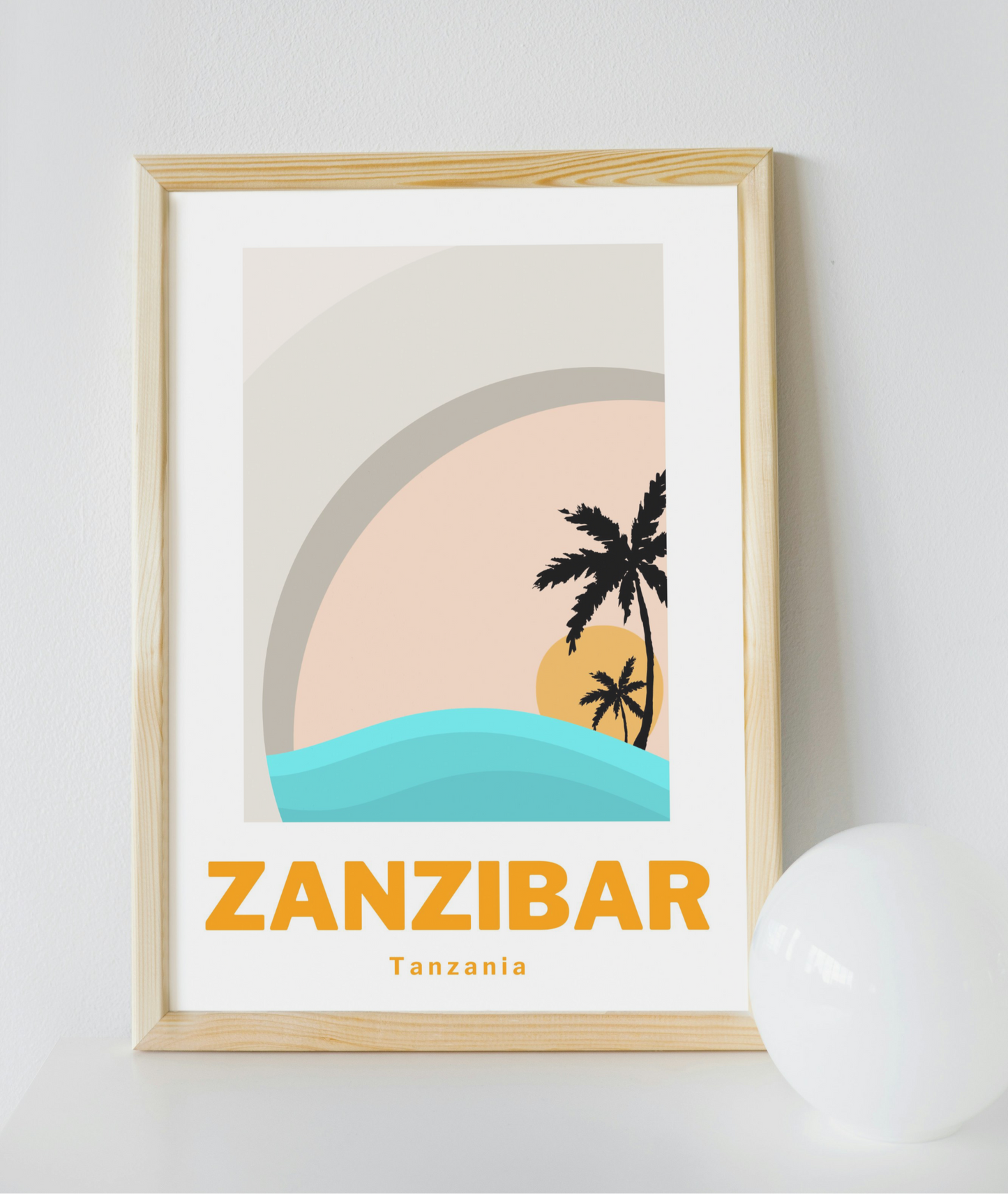 Sunset at Spice Island Print